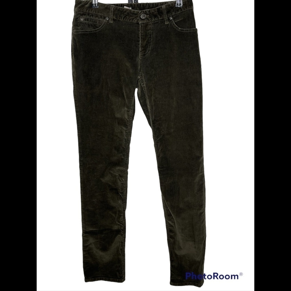 J Jill Stretch Brown Cordaroy Pants